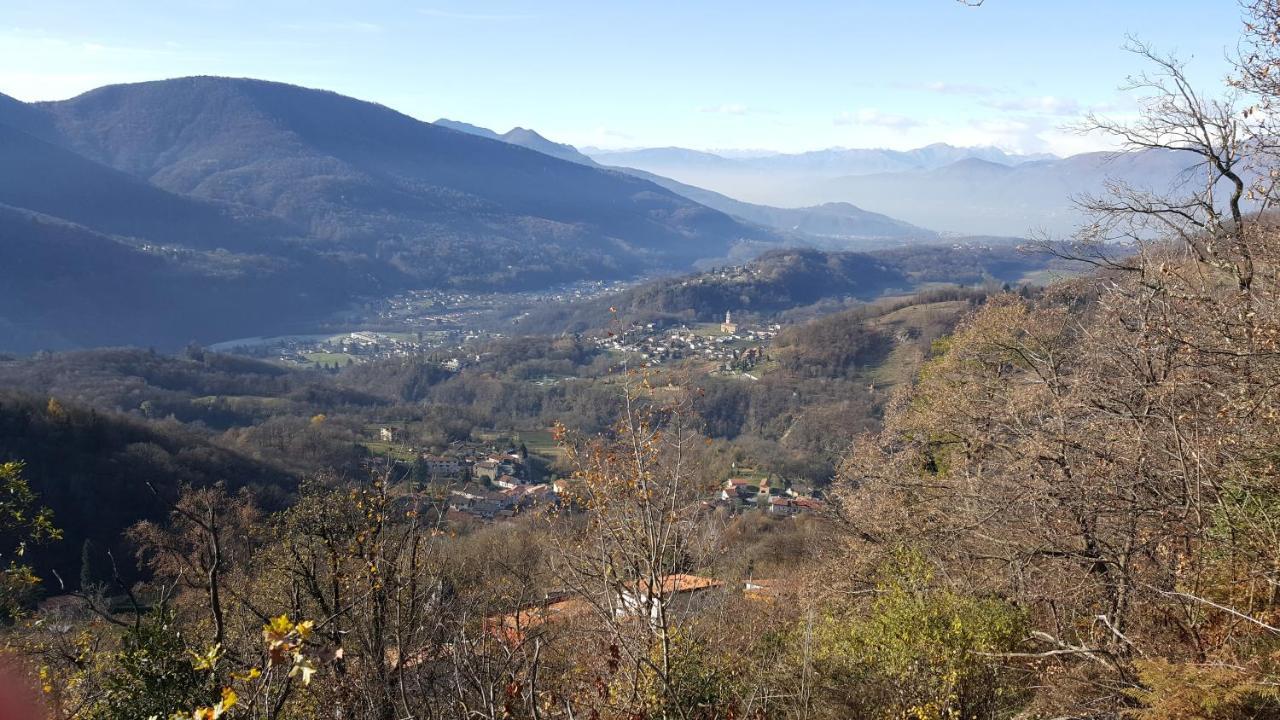 Casa Al Sasso Bedigliora Exterior foto