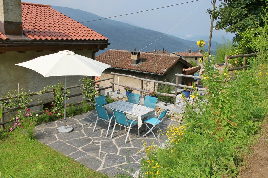 Casa Al Sasso Bedigliora Exterior foto